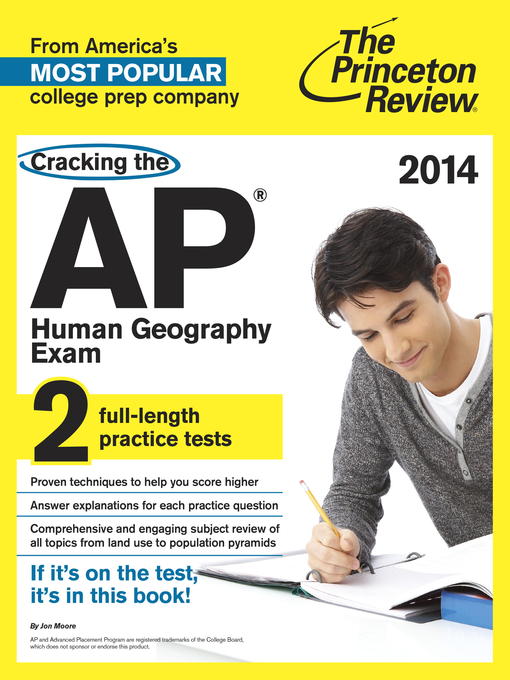 Title details for Cracking the AP Human Geography Exam, 2014 Edition by Princeton Review - Available